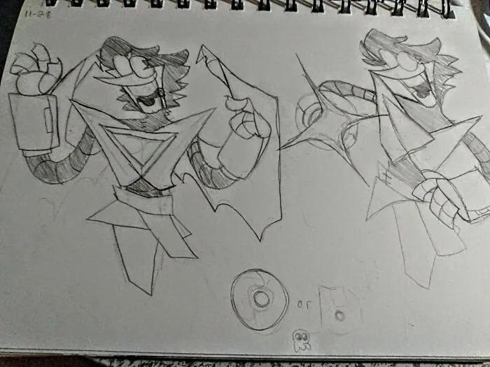 Spamton Neo Doodles