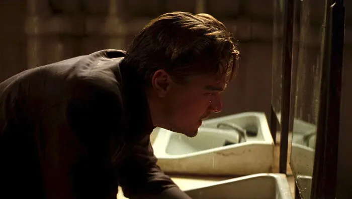 "People Splashing Cold Water In Their Faces And Looking In The Mirror To Indicate A Character Is Upset"
