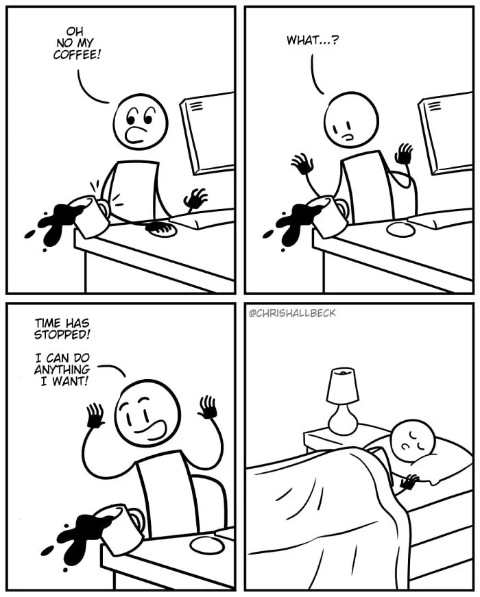 30 Humorous Comics By Chris Hallbeck That Might Make You Squeeze Out A Smile (New Pics)