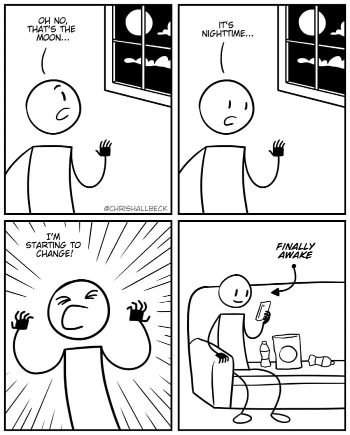 30 Humorous Comics By Chris Hallbeck That Might Make You Squeeze Out A Smile (New Pics)