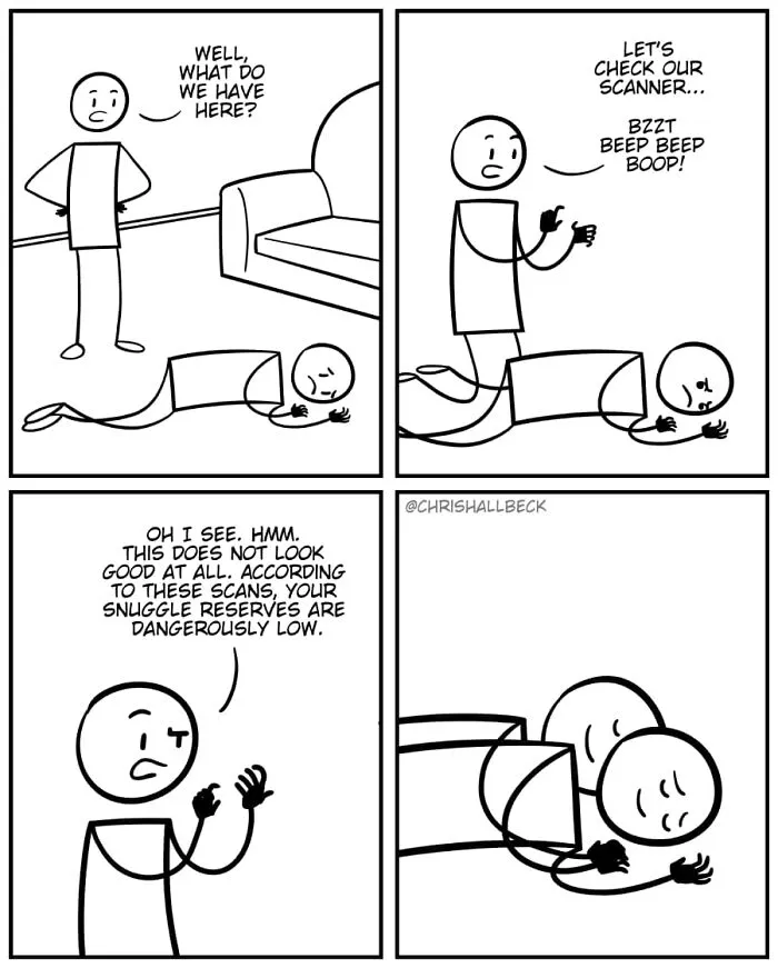 30 Humorous Comics By Chris Hallbeck That Might Make You Squeeze Out A Smile (New Pics)