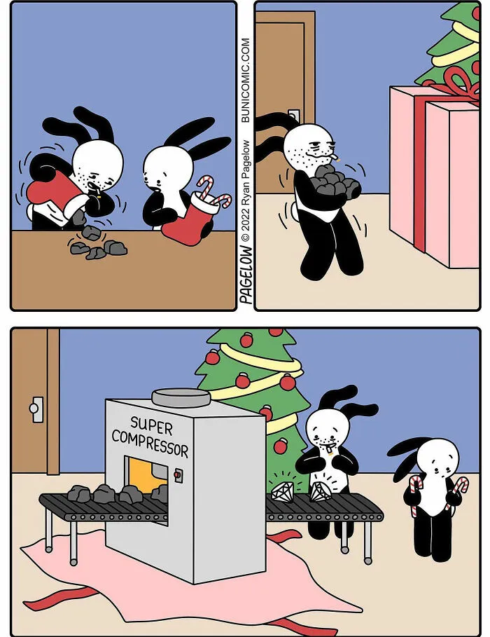 30 Nuevos cómics tan divertidos como tristes y retorcidos a la vez, creados por Buni