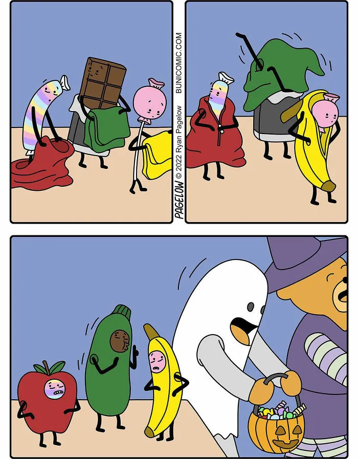 30 Nuevos cómics tan divertidos como tristes y retorcidos a la vez, creados por Buni