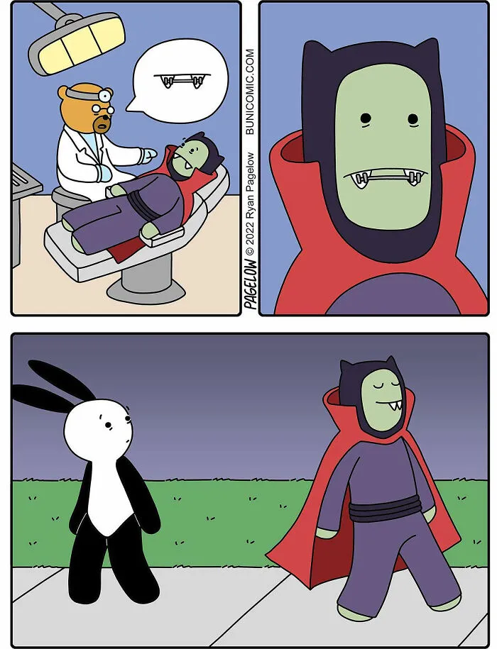30 Nuevos cómics tan divertidos como tristes y retorcidos a la vez, creados por Buni