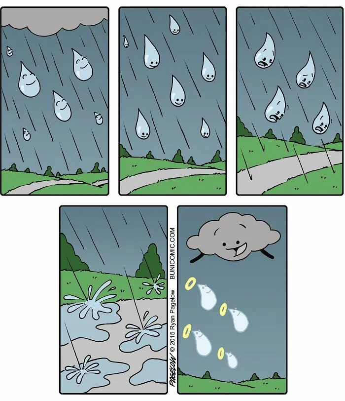30 Nuevos cómics tan divertidos como tristes y retorcidos a la vez, creados por Buni
