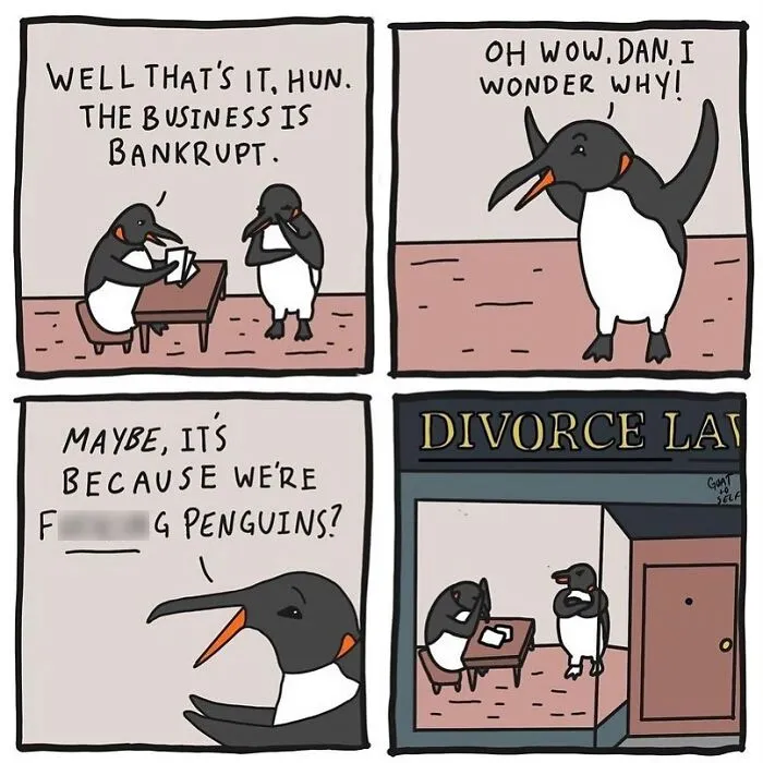 This Canadian Artist Created More Ridiculously Absurd Comics With Unexpected Endings (30 New Pics)