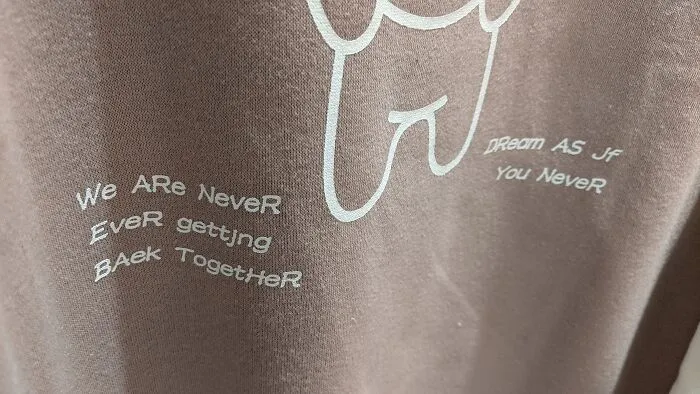 We Are Never Ever Gettjng Baek Together, Dream As Jf You Never