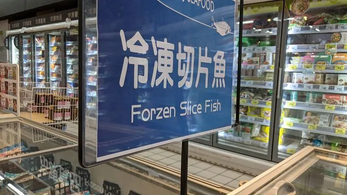Forzen Slice Fish