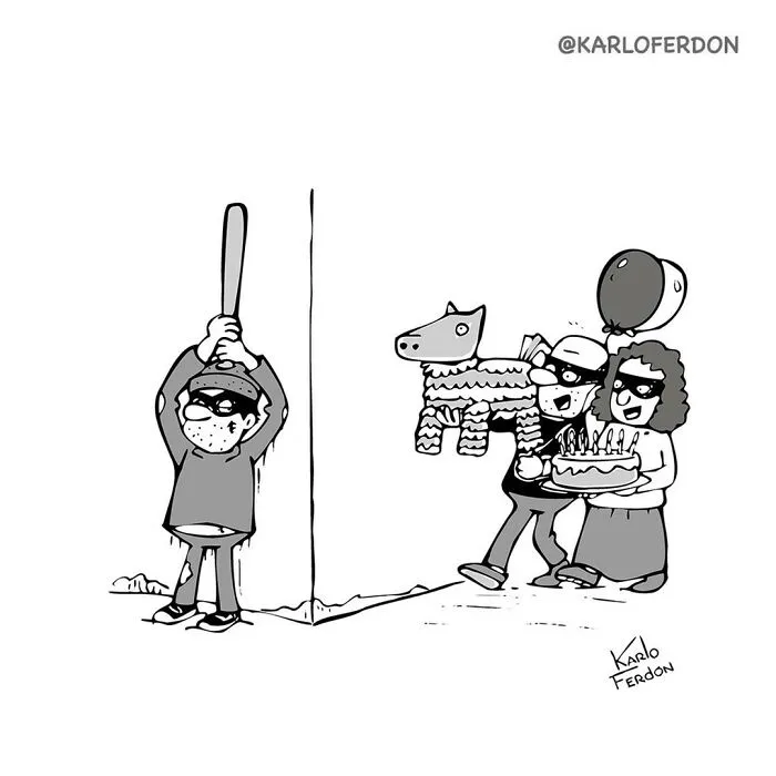 Este dibujante chileno hace divertidos cómics sin usar ni una palabra (30 viñetas nuevas)