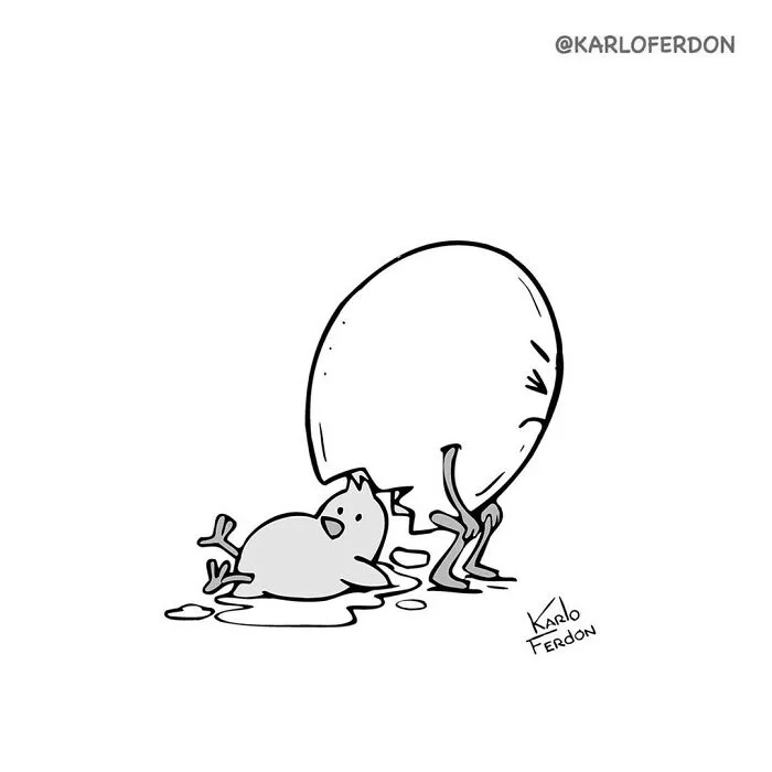 Este dibujante chileno hace divertidos cómics sin usar ni una palabra (30 viñetas nuevas)