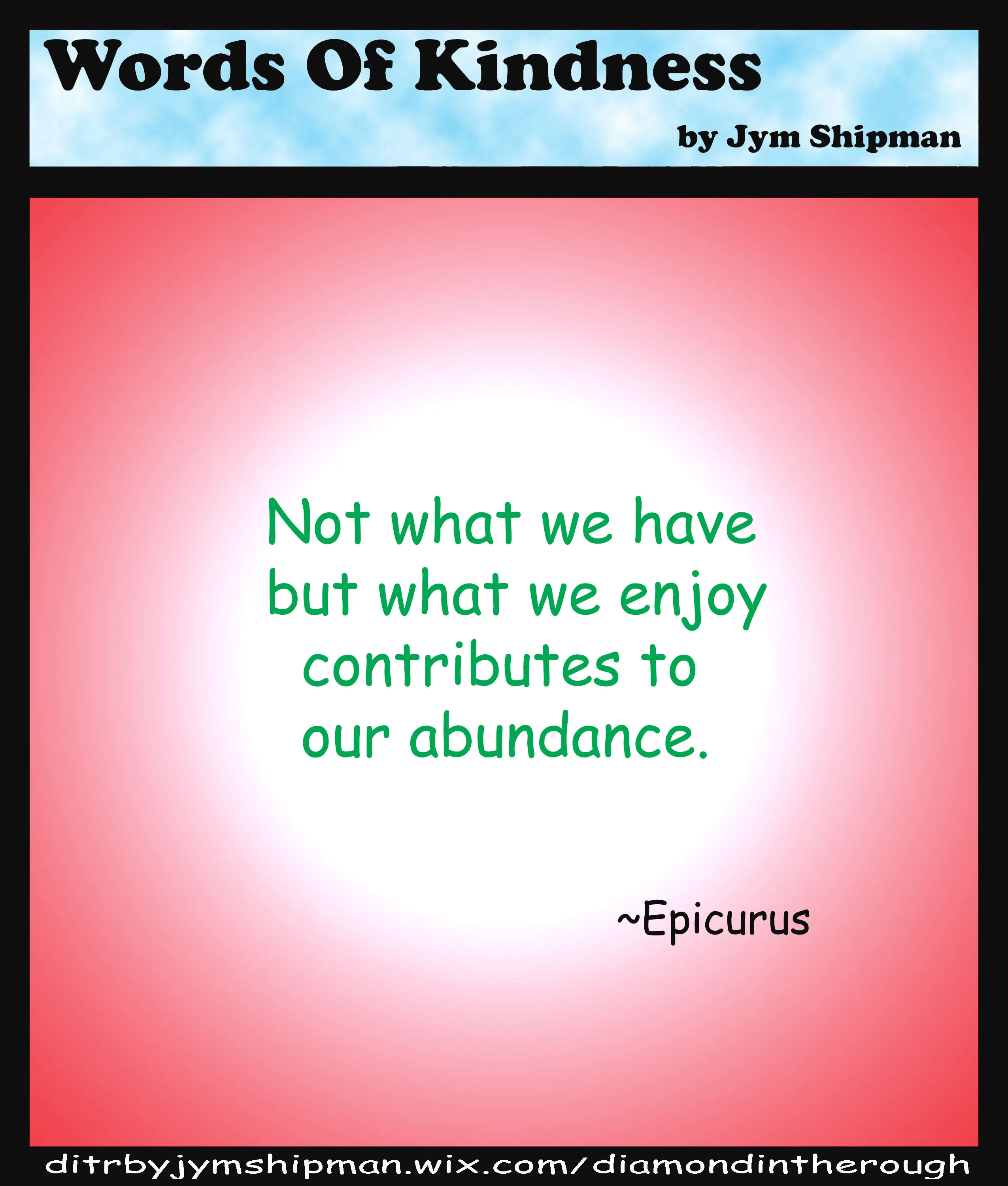 Words Of Kindness 140