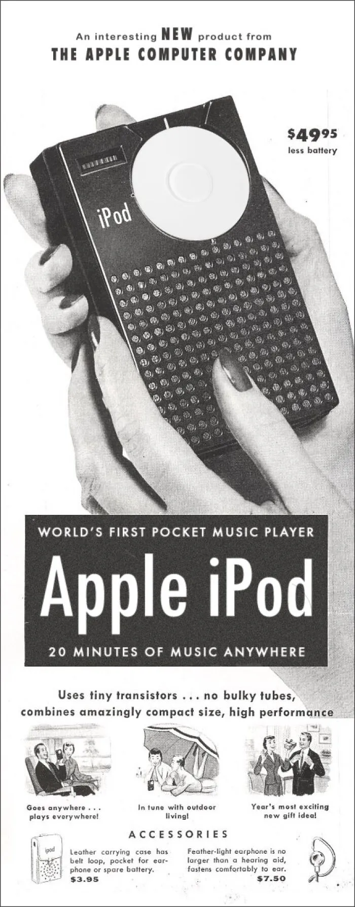Here Are The Best Of User-Submitted Vintage Ads Of Modern-Day Products, As Shared In 'Design Crowd' Contests (30 Pics)