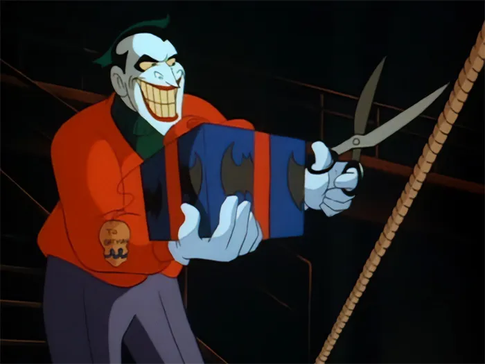 Joker cutting the rope 
