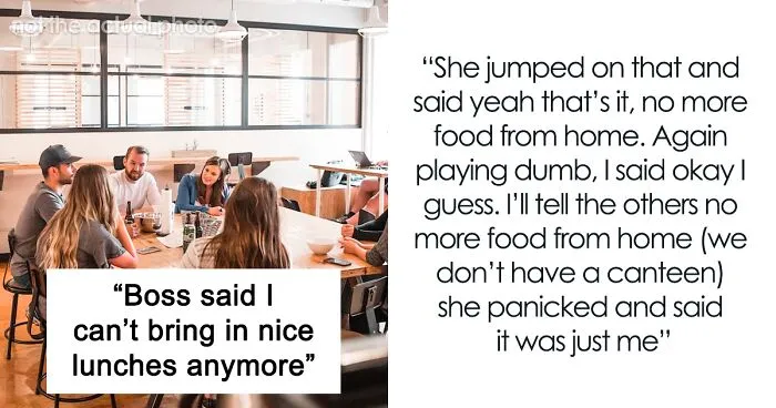 Jealous Boss Tells Employee He’s No Longer Allowed To Bring In “Elaborate Lunches”