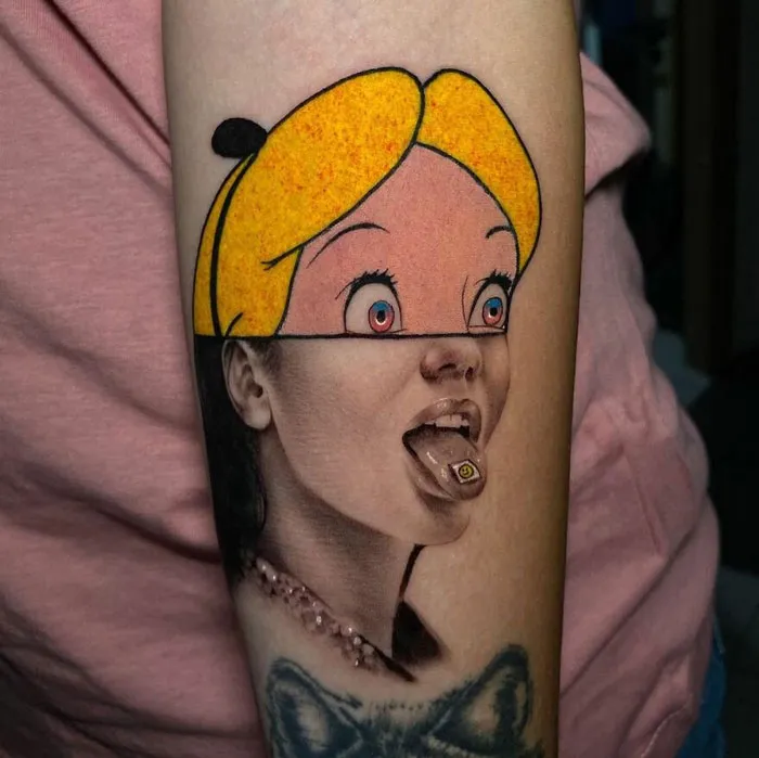 Alice In Wonderland Tattoo