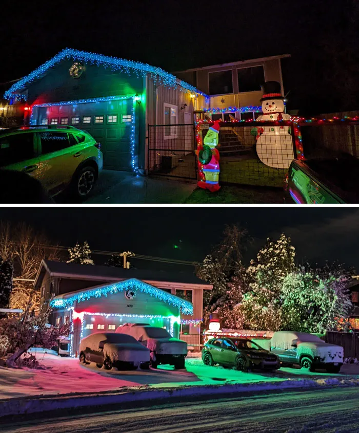 Having A House And The Money To Put Up The Lights Were Always My 2 Childhood Wishes. They Came True This Year