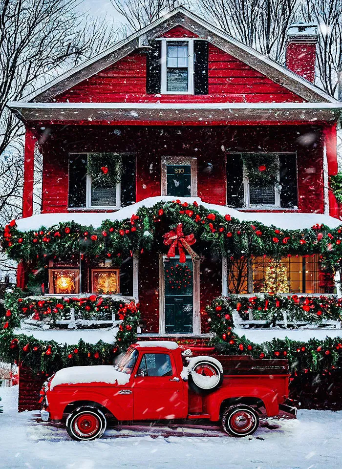 Christmas Doorstep 