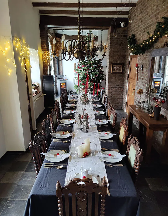 Christmas Dinner Table