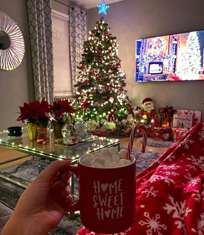Pancakes Baked, Dumplings Made, Gifts Packed Finally You Can Lie Down And Drink Hot Chocolate