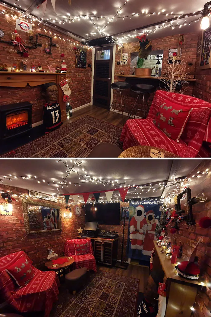 My Parents Decorated Their Mini Pub