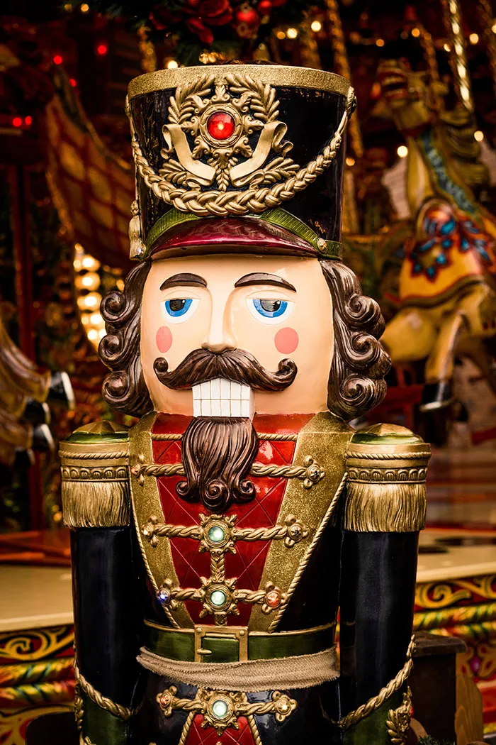 Nutcracker looking