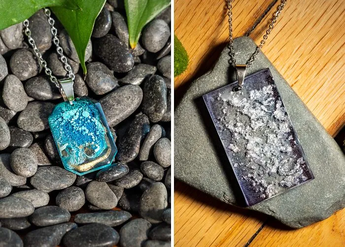 I Make Nature-Inspired Resin Jewelry (22 Pics)