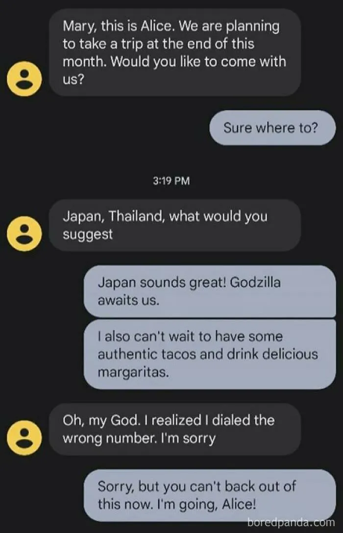 I'm Going With You!