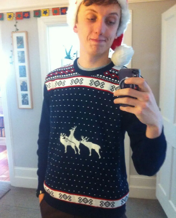 I Don't Think My Mum Paid Attention To The Jumper She Got Me For Christmas