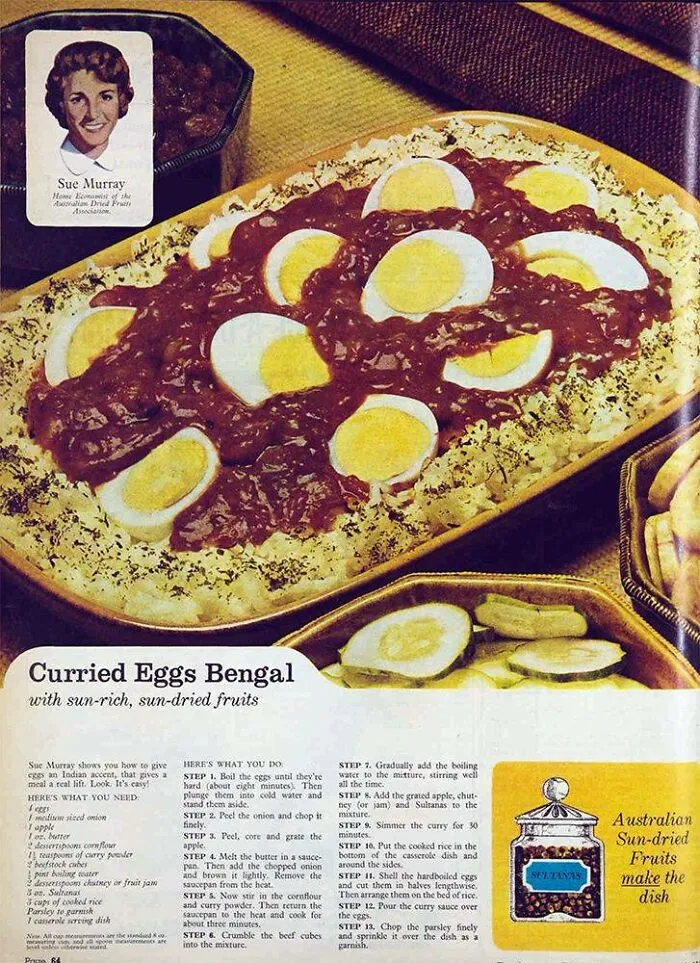 35 Horrifying Vintage Recipes That Would Have Made Your Party A Success Decades Ago (New Pics)