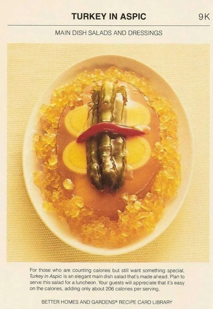 35 Horrifying Vintage Recipes That Would Have Made Your Party A Success Decades Ago (New Pics)