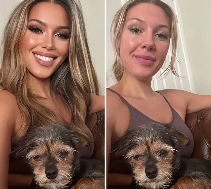 “Proof That Social Media Is Fake”: 35 Heavily-Edited Photos By This TikToker Showing Just How Fake Social Media Can Be (New Pics)