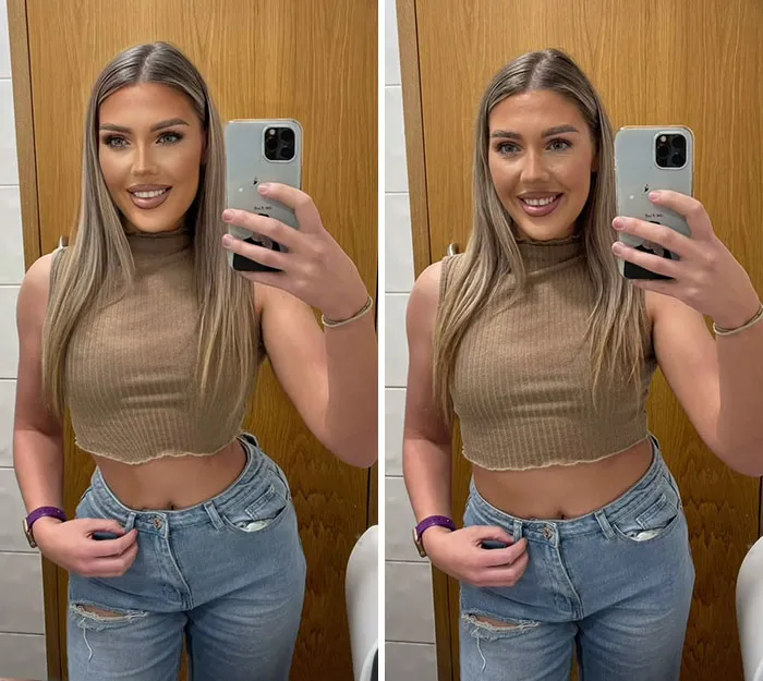 “Proof That Social Media Is Fake”: 35 Heavily-Edited Photos By This TikToker Showing Just How Fake Social Media Can Be (New Pics)
