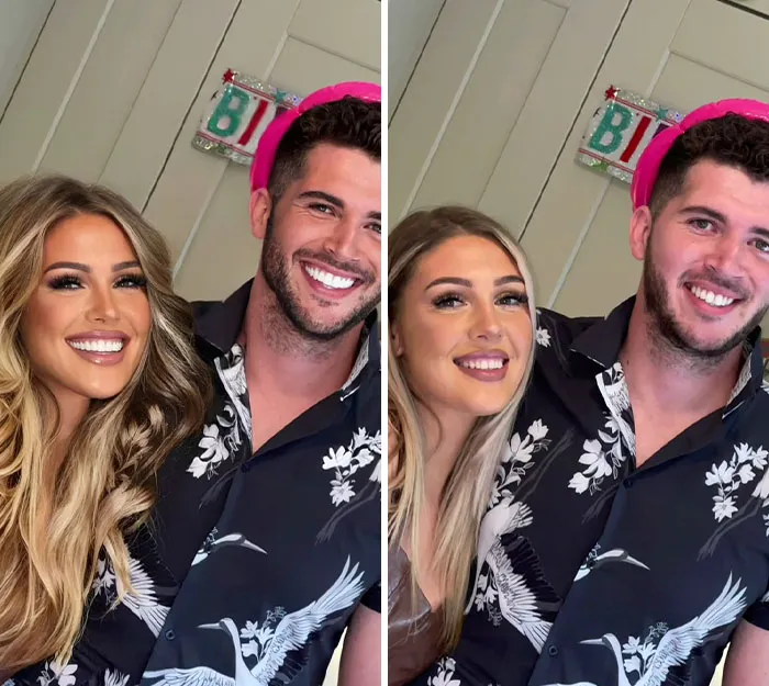 Esta mujer editó sus fotos exageradamente para demostrar la falsedad de lo que vemos en redes sociales (nuevas imágenes)