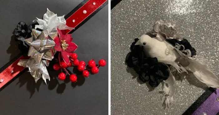 My "Gothic" Themed Christmas Wraps (16 Pics)