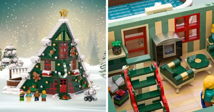 Christmas Is Coming, So I've Built A Kind Of Modular LEGO Christmas Tree