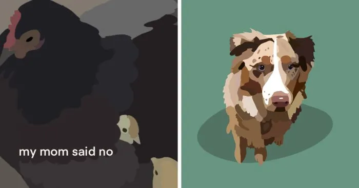 I Take Animal Photos And Make Them Into Cartoons, Here Are 7 Of The Best