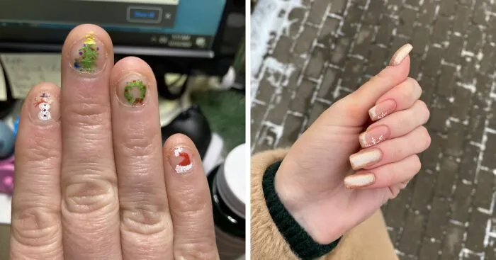 Hey Pandas! Post The Cutest Christmas Or Winter Nail Art Designs You Had On Your Nails (Closed)