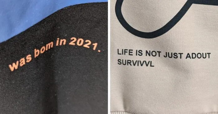 Funny Writing Errors I Found In Some Clothing Stores In Taiwan (28 Pics)