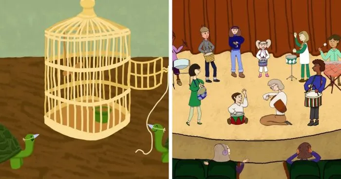 I Drew 12 Cartoons For Christmas, And Here They Are