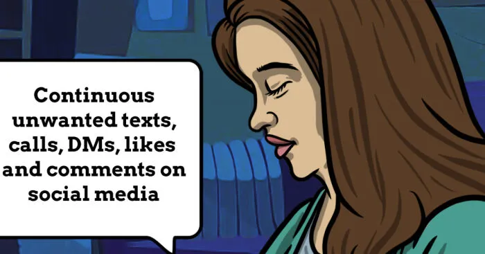 8 Illustrations That Demonstrate What Stalking Looks Like