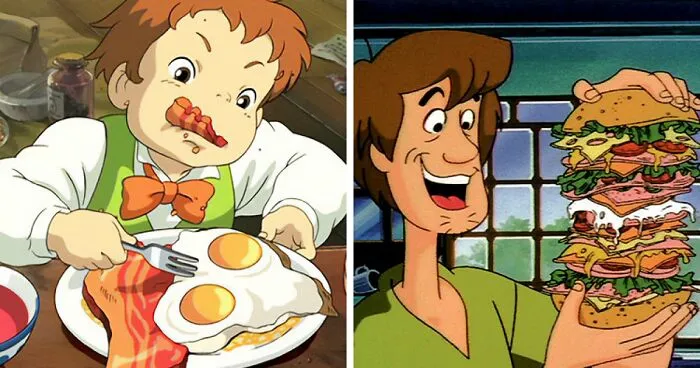 59 Popular Cartoon Foods That You Might Recognize