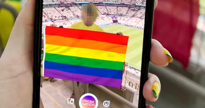 World Cup Fans Are Sneaking Rainbow Flags Into The Qatar World Cup