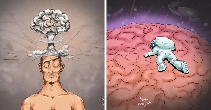 I Have Illustrated Human Brains (8 Pics)