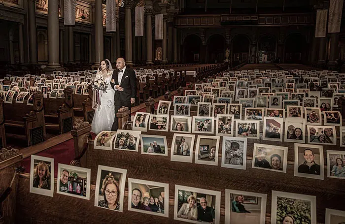 Una boda durante la cuarentena 
