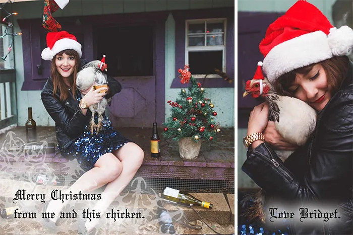 My Single Sister's Very Single Christmas Cards