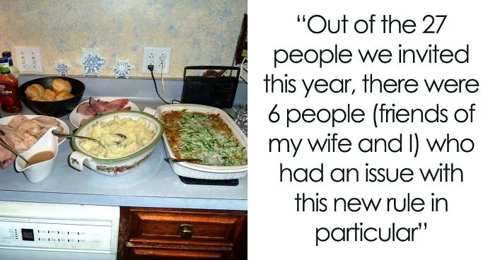 Money’s Tight, So This Guy Skips Throwing $600 On Cooking For 27 People And Potlucks It, Some Guests Get Offended