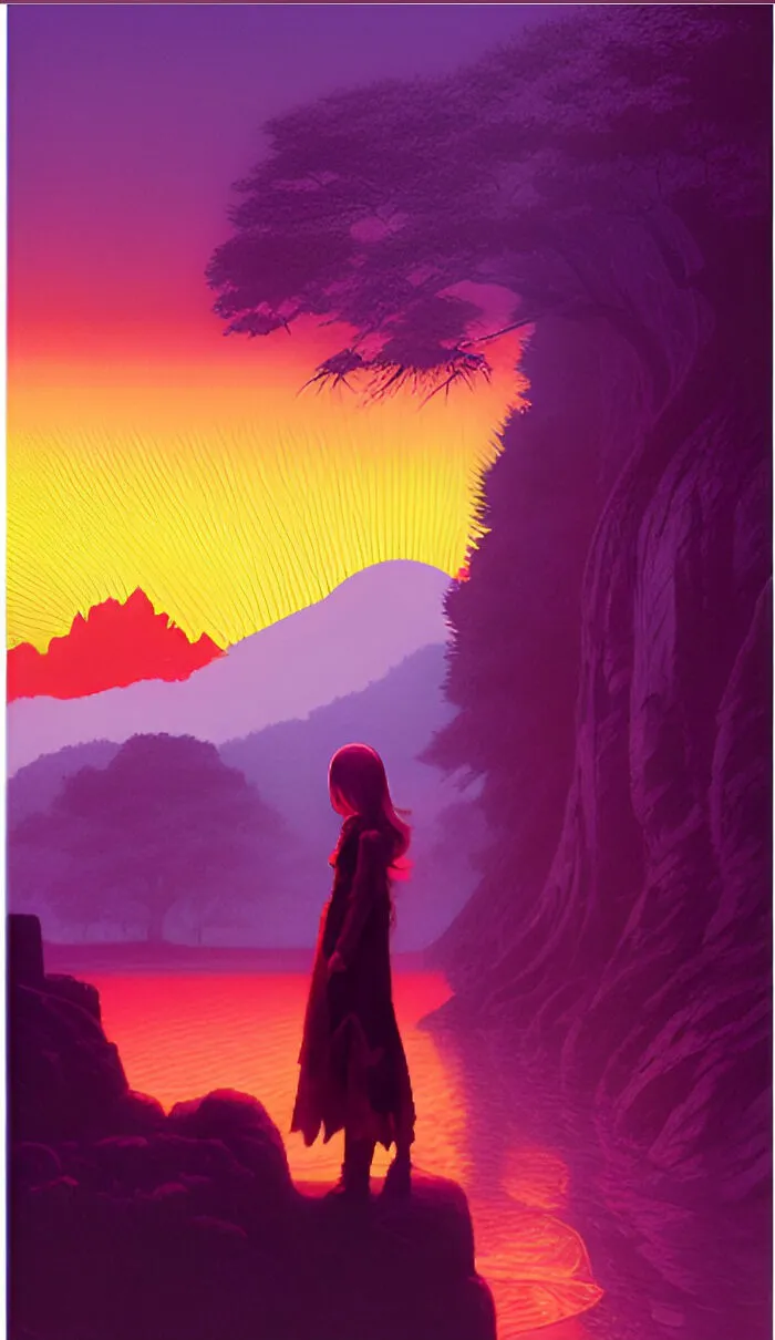 Sunrise Over The Mountain