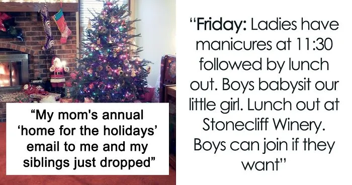 Guy Shares Mom’s Intricately Detailed “Home For The Holidays” Email, Goes Viral With 143K Likes