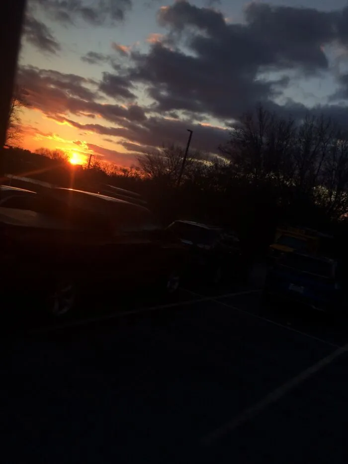 Took This Photo On My Way To School