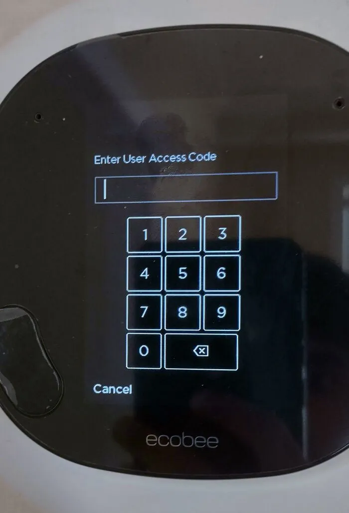 My Father Set A Password To The Thermostat